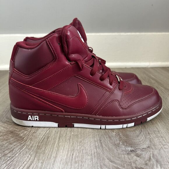 Nike Air Prestige III Shoes Mens 9 High Top Maroon Casual Sneakers 407036-661 - Picture 1 of 10